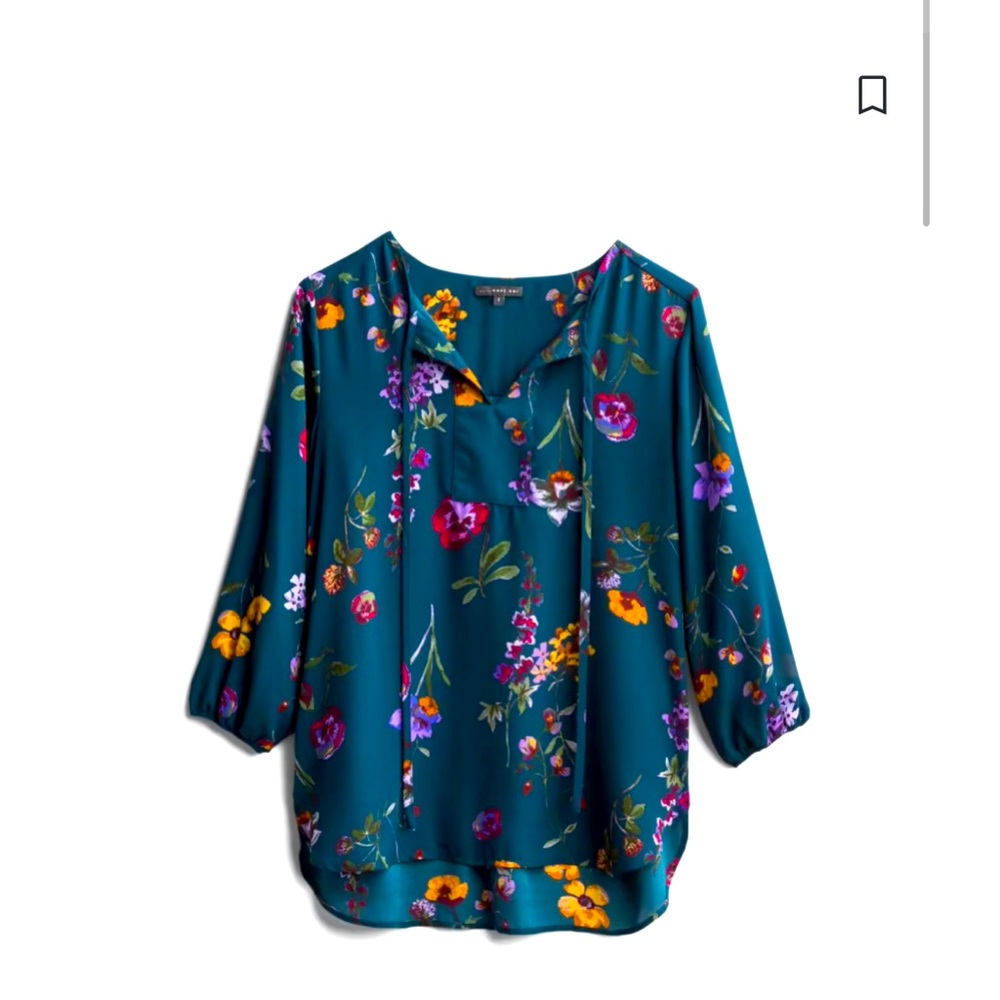 West Kei Cassia Tie Detail Blouse